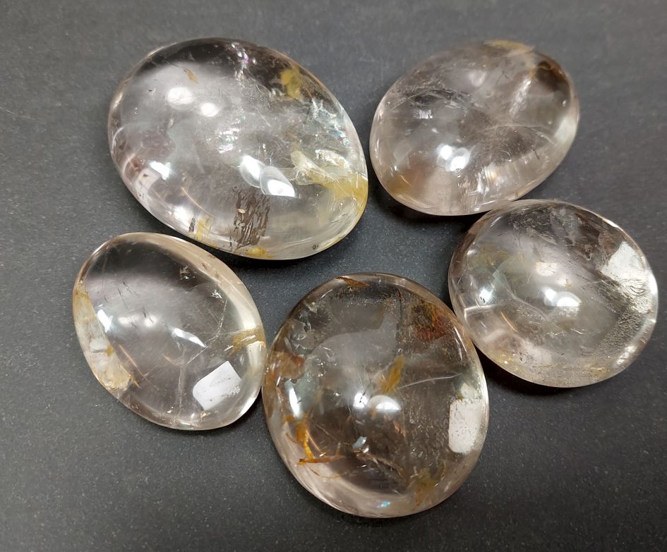Pebbles "No Worry Stone" - Golden Healer , Klar 