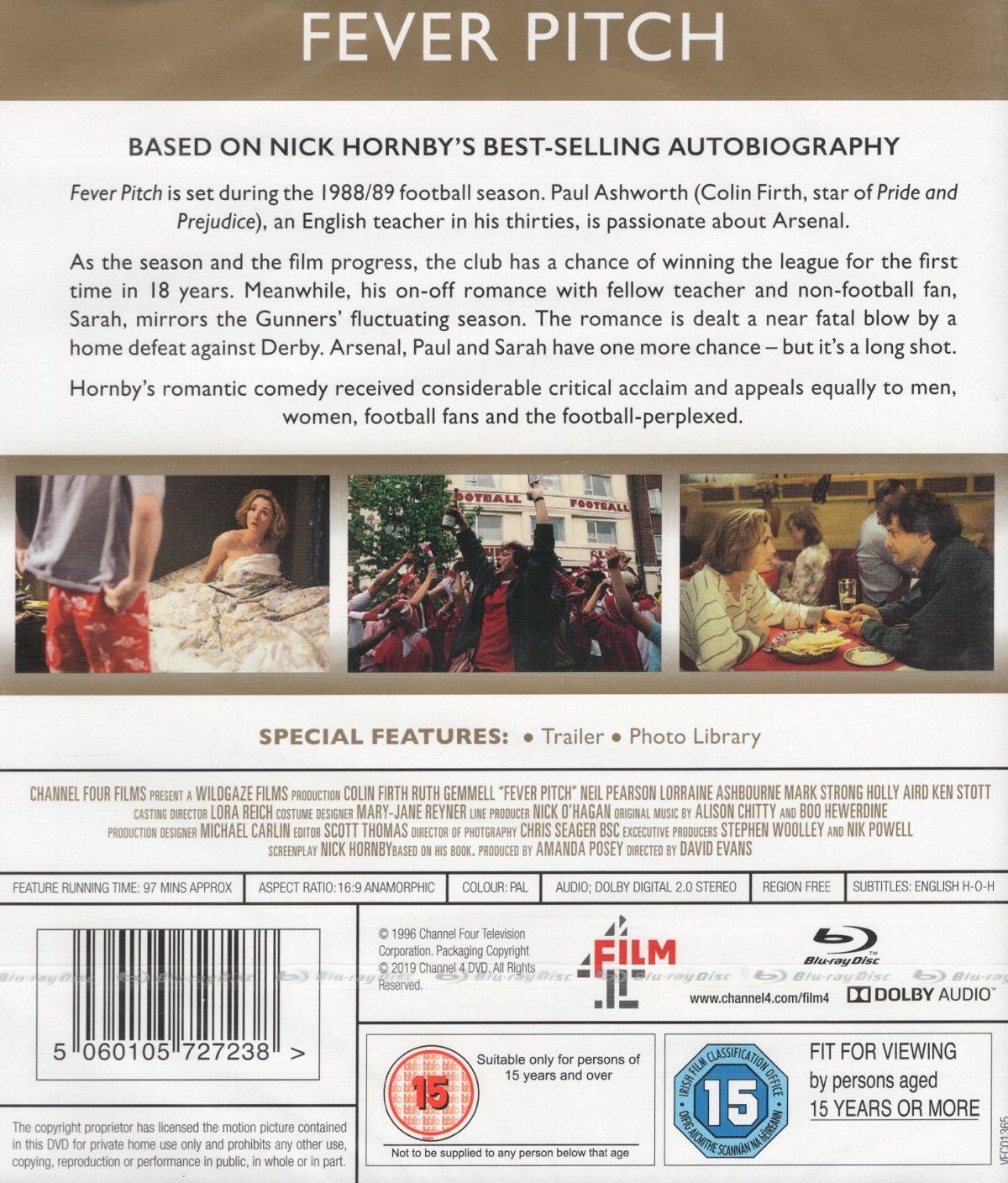 Fever Pitch (ej svensk text) (Blu-ray) - 2