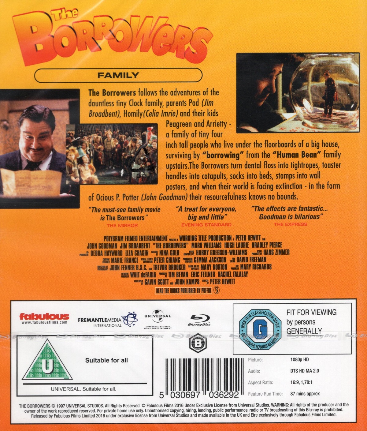 Borrowers (ej svensk text) (Blu-ray) - 2