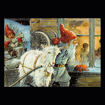 God Jul och Gott Nytt År - Jenny Nyström - 1019