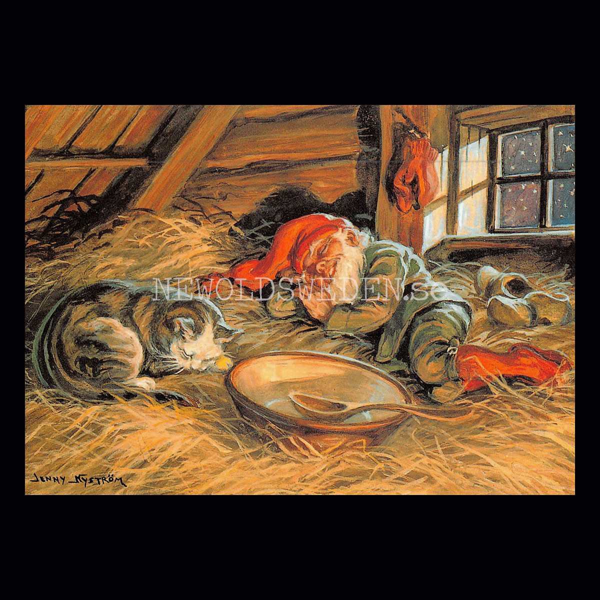 God Jul och Gott Nytt År - Jenny Nyström - 1019
