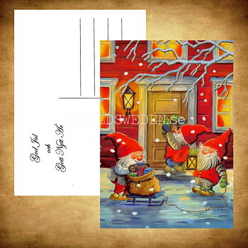 God Jul och Gott Nytt År Åsa Gustavsson - 1019