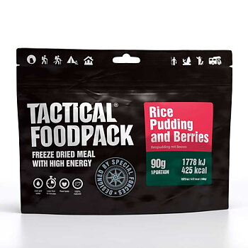 Tactical Foodpack Rice Pudding and Berries