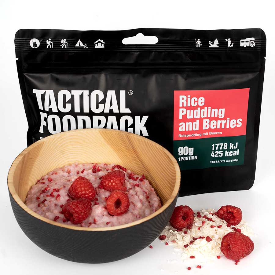 Tactical Foodpack Rice Pudding and Berries - 2