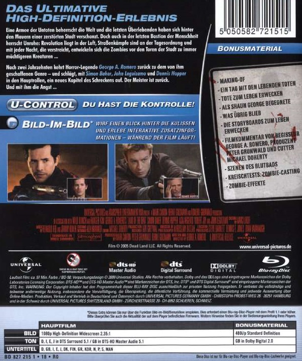 Land of the Dead (Blu-ray) - 2