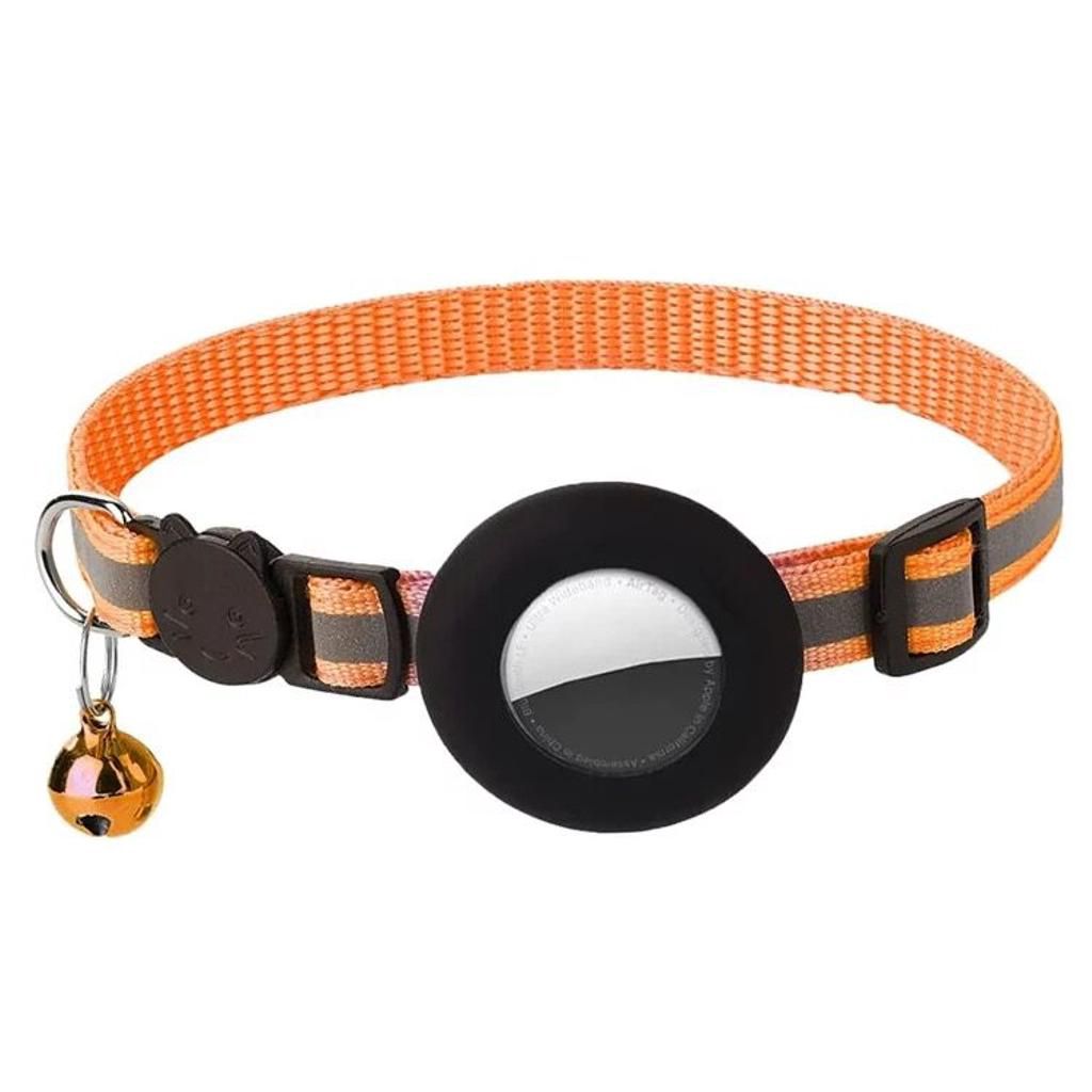 SiGN AirTag halsband för katt & små hundar - Orange - 2