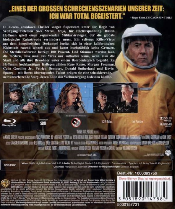 Outbreak (ej svensk text) (Blu-ray) - 2