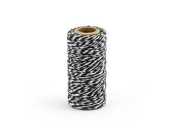 Baker's Twine Svart 50m