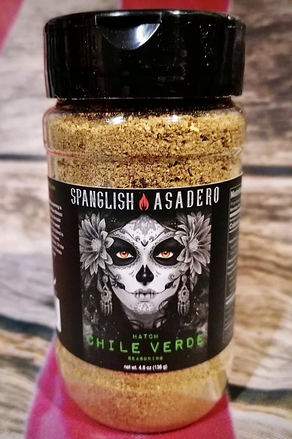 SPANGLISH ASADERO HATCH CHILE VERDE SEASONING 4,8 OZ