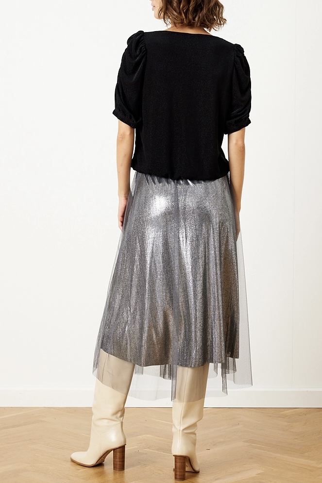  In Front - In Front - Lia Blouse Black - 3