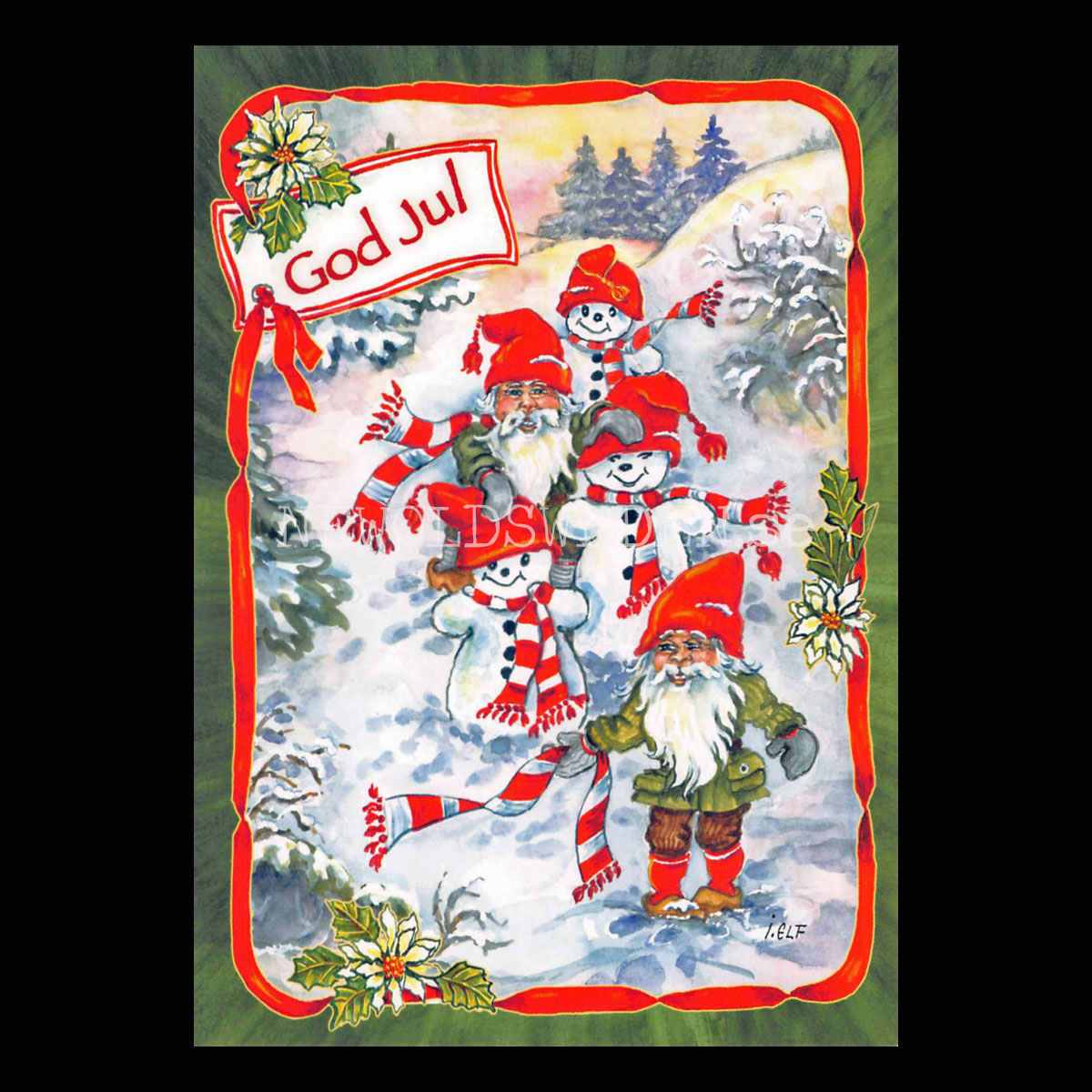 God Jul - Ingrid Elf - 1019
