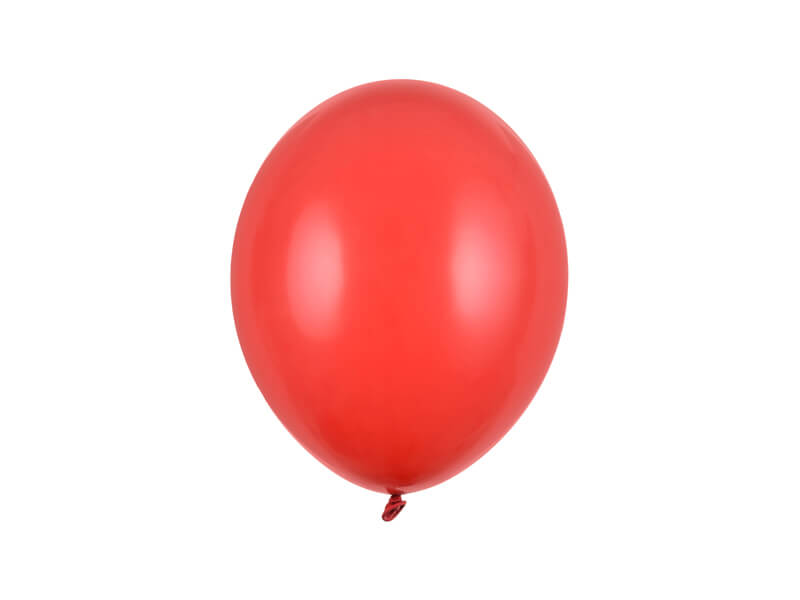 Ballonger Röd Pastell  27 cm 
