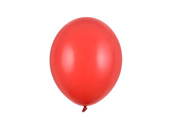 Ballonger Röd Pastell  27 cm 