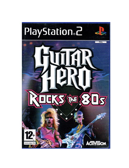 Guitar Hero Rocks the 80s - PS2