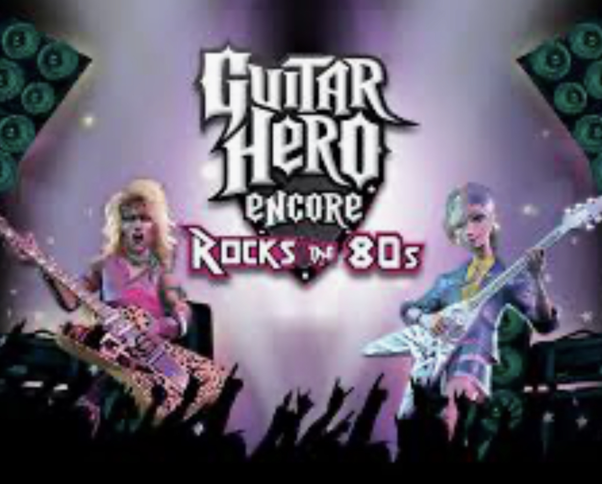 Guitar Hero Rocks the 80s - PS2 - 2