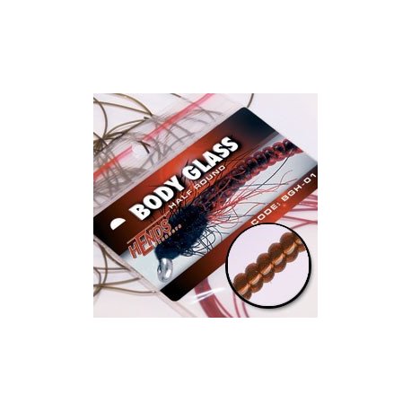 Body glass - halvrund - 16