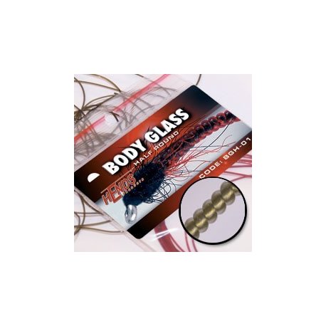 Body glass - halvrund - 6