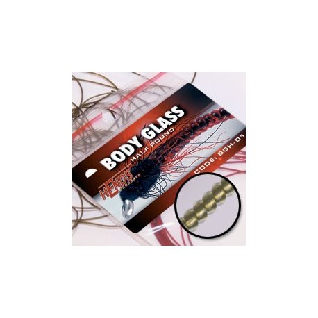 Body glass - halvrund - 17