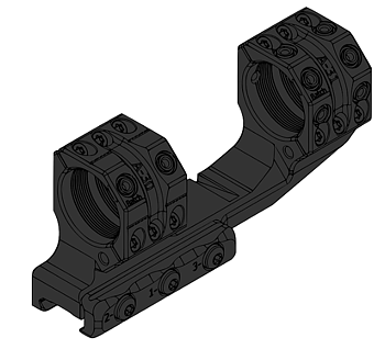 Spuhr SP-3022CM Cantilever Mount 30mm