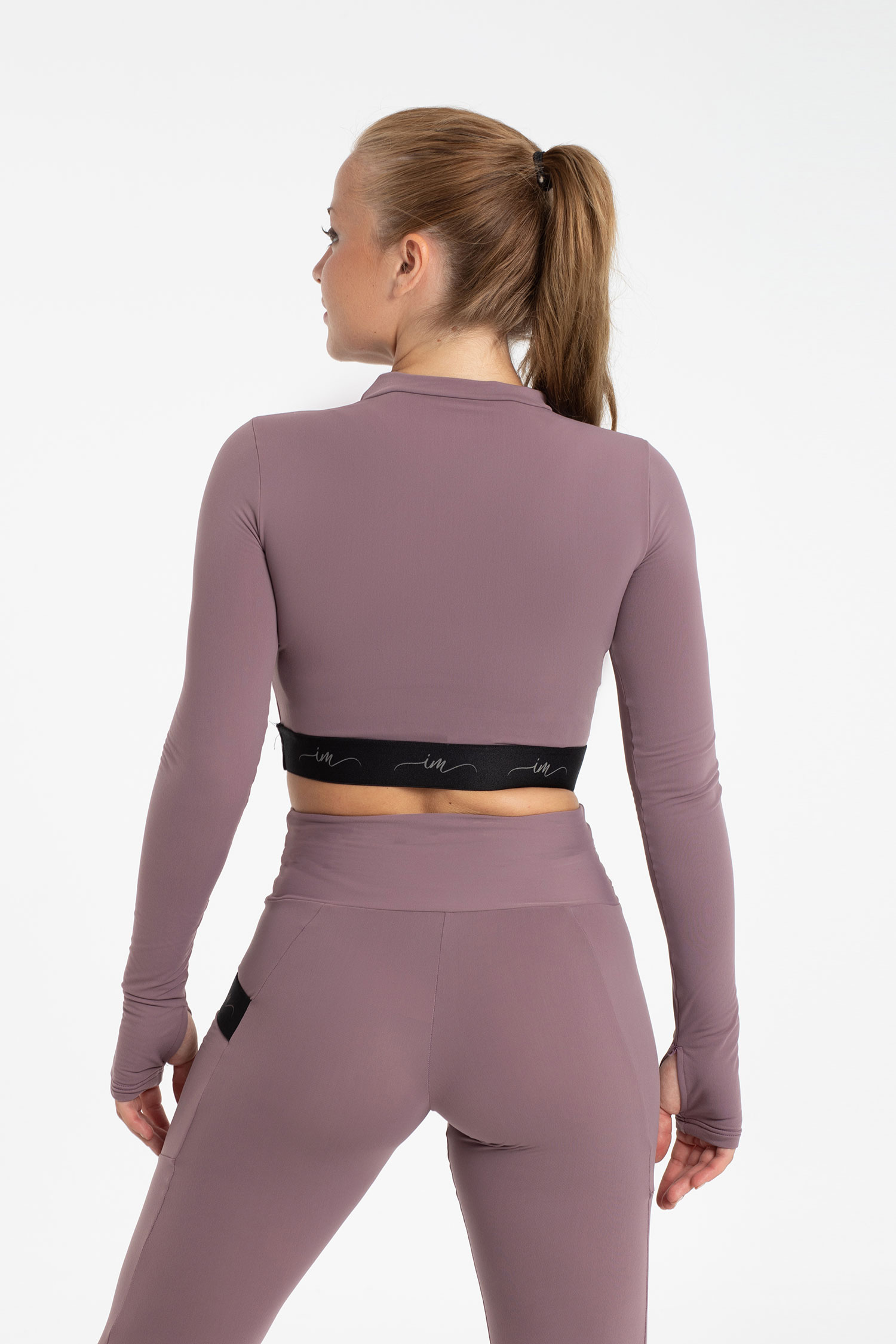 Croptop i microfiber - 2