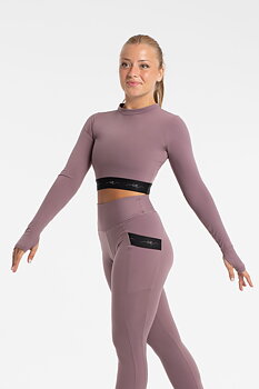 Croptop i microfiber