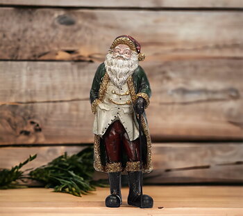 GAMMELDAGS TOMTE -  TOMTE STÅENDE - POLY - 40CM