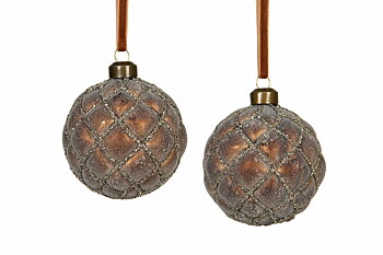 GLASKULA TAUPE BRONS - 4-PACK