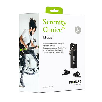 Serenity Choice Music - Ørepropper for konserter og høye lyder