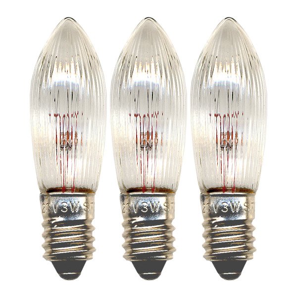 Spare bulb 3-pack, for candle holders with 7 candles - 2