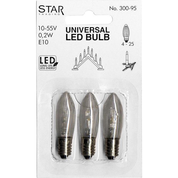 Reservlamp 3-pack, LED