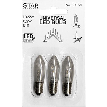 Reservlamp 3-pack, LED