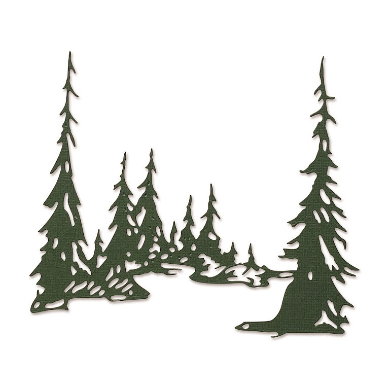Sizzix - Dies Thinlits - Tall Pines