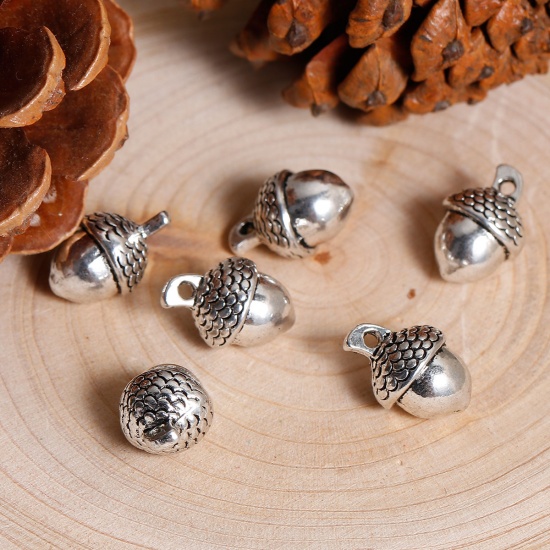 Berlock -  Ekollon 3D silver 14mm - 2