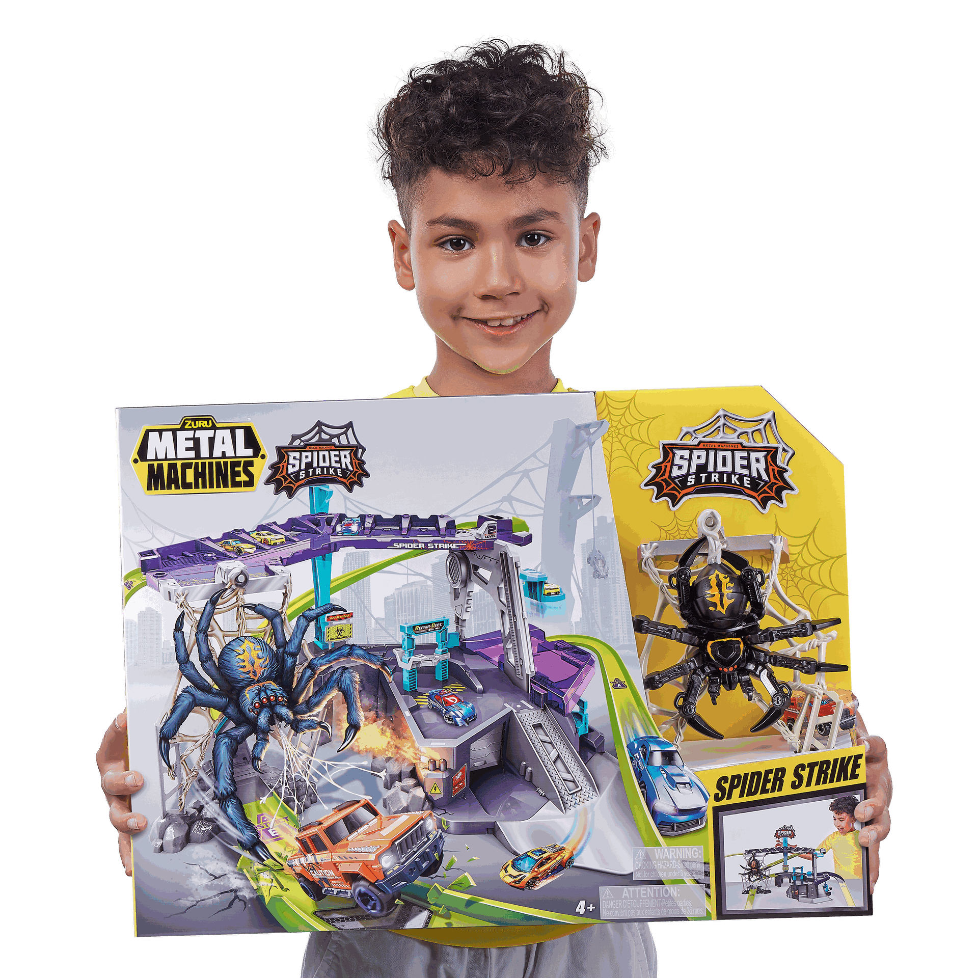 Zuru Metal Machines Spider Strike Garage Playset - 2