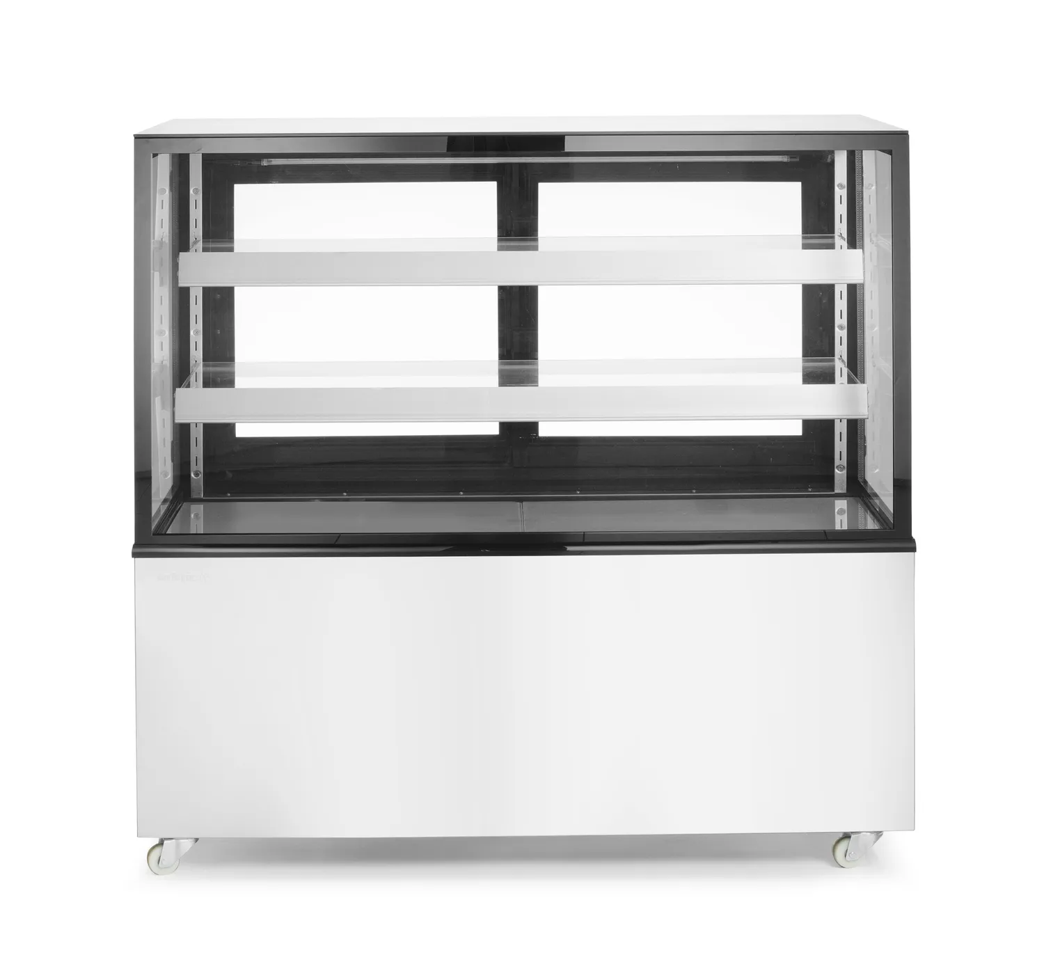 Refrigerated display cabinets with 2 shelves, 410 L