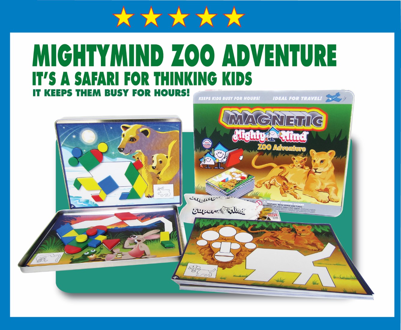 Magnetisk MightyMind, ZOO Adventures - 2