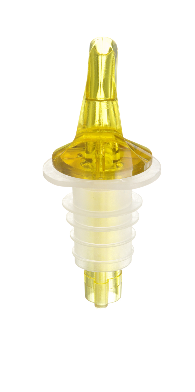 Droppkork - Free Flow Gul, 4 pack
