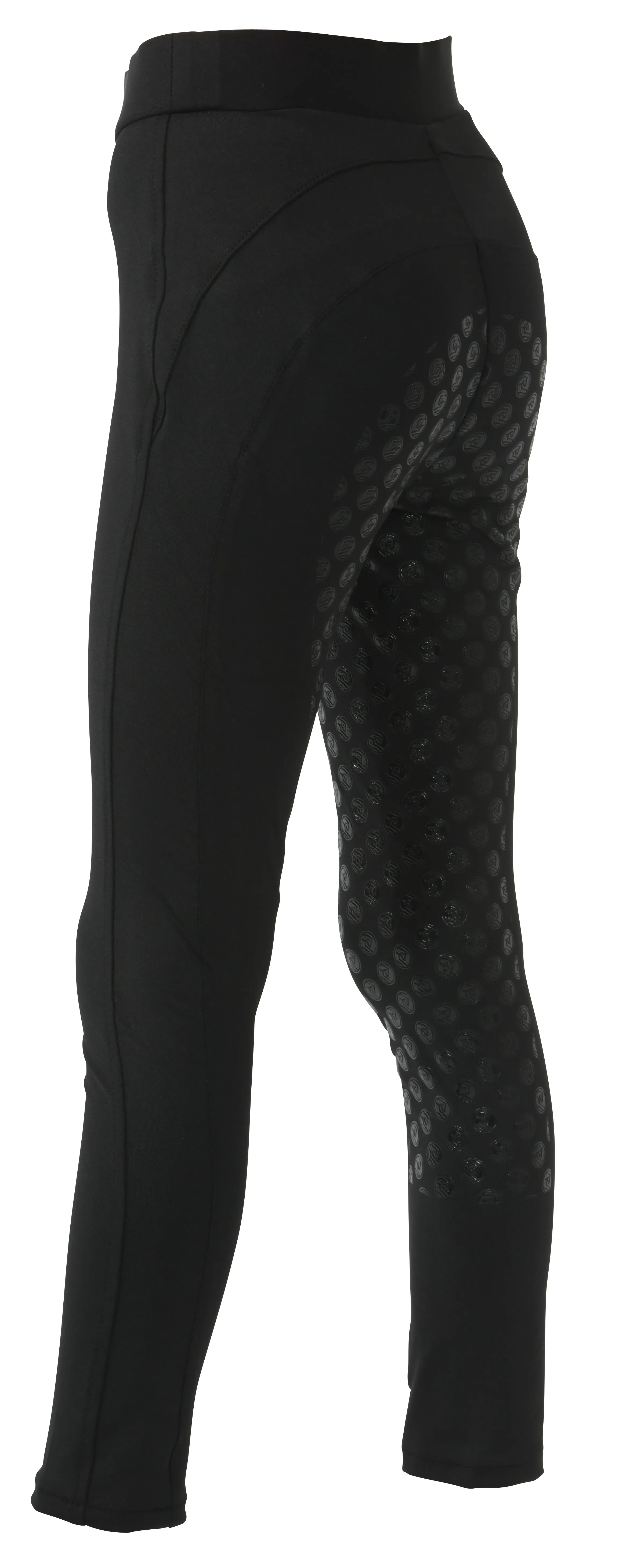 Ridetights Barn Fullseat Silikon  Sort - 3