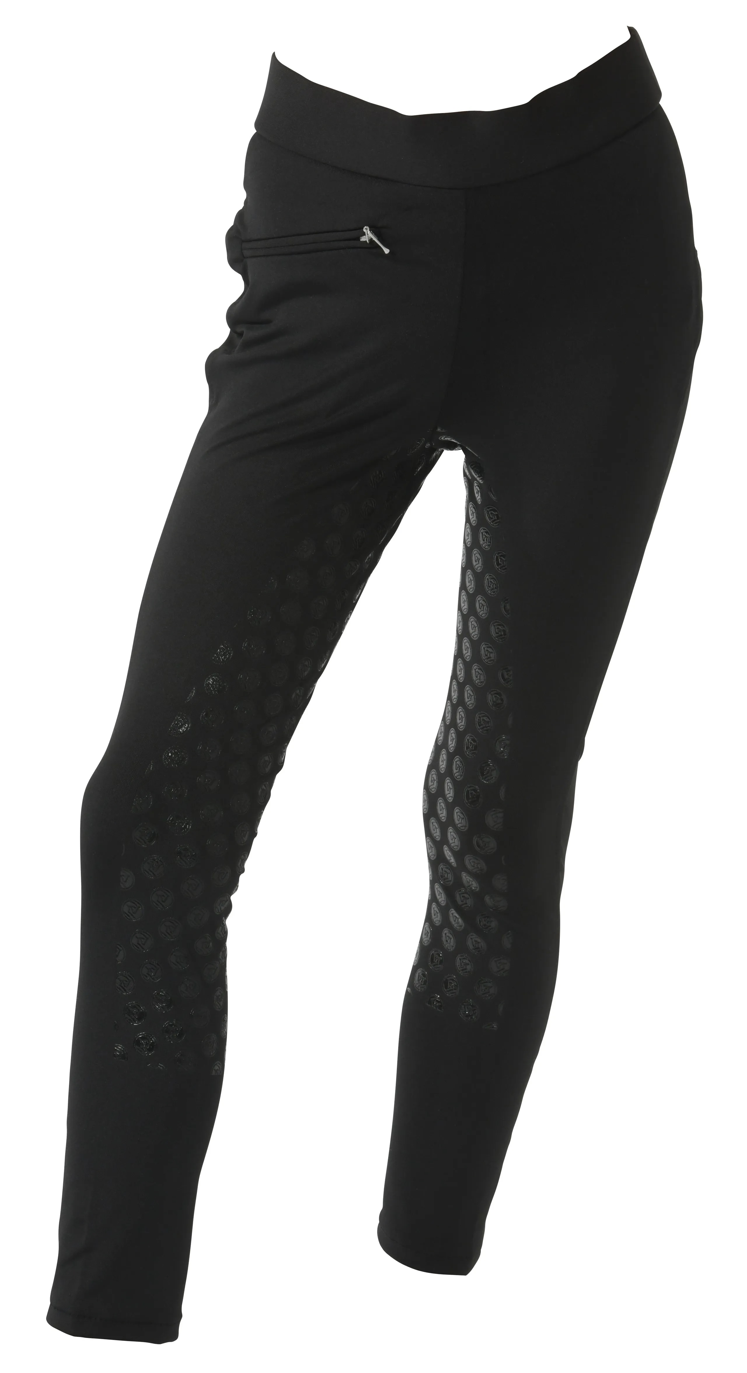 Ridetights Barn Fullseat Silikon  Sort - 2