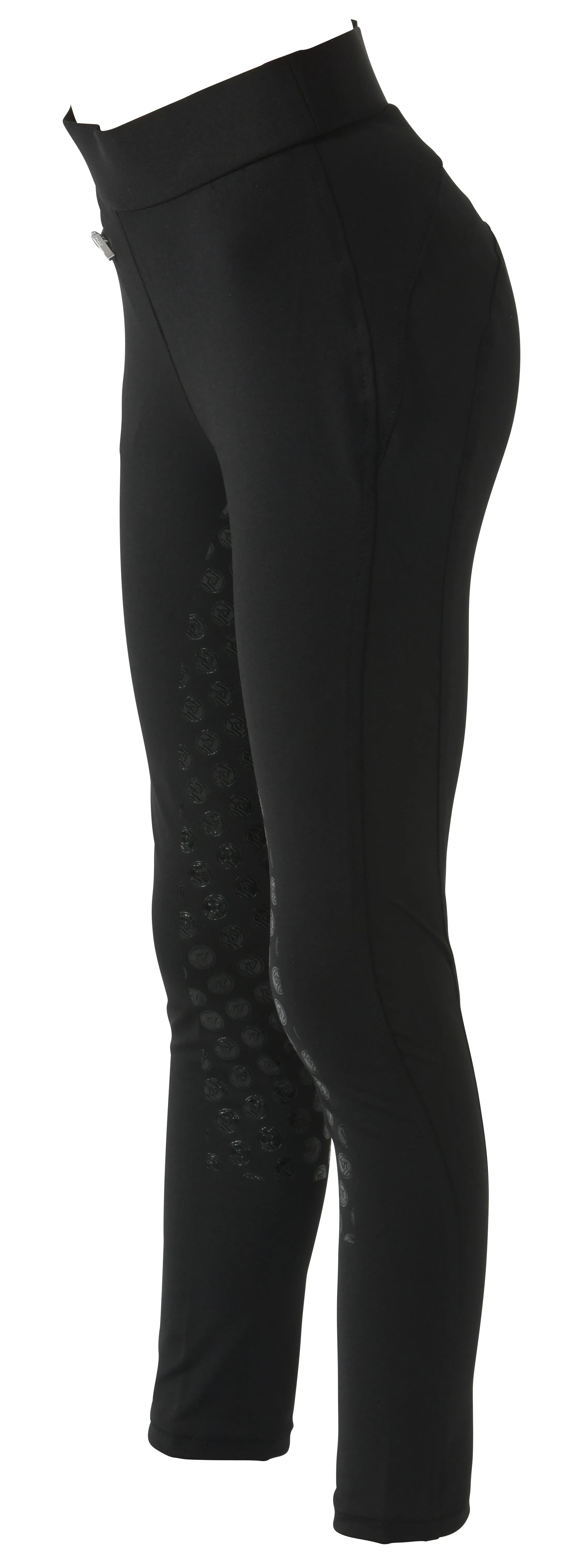 Ridetights Barn Fullseat Silikon  Sort