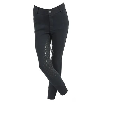 Ridebukse Barn Fullseat Silikon Navy