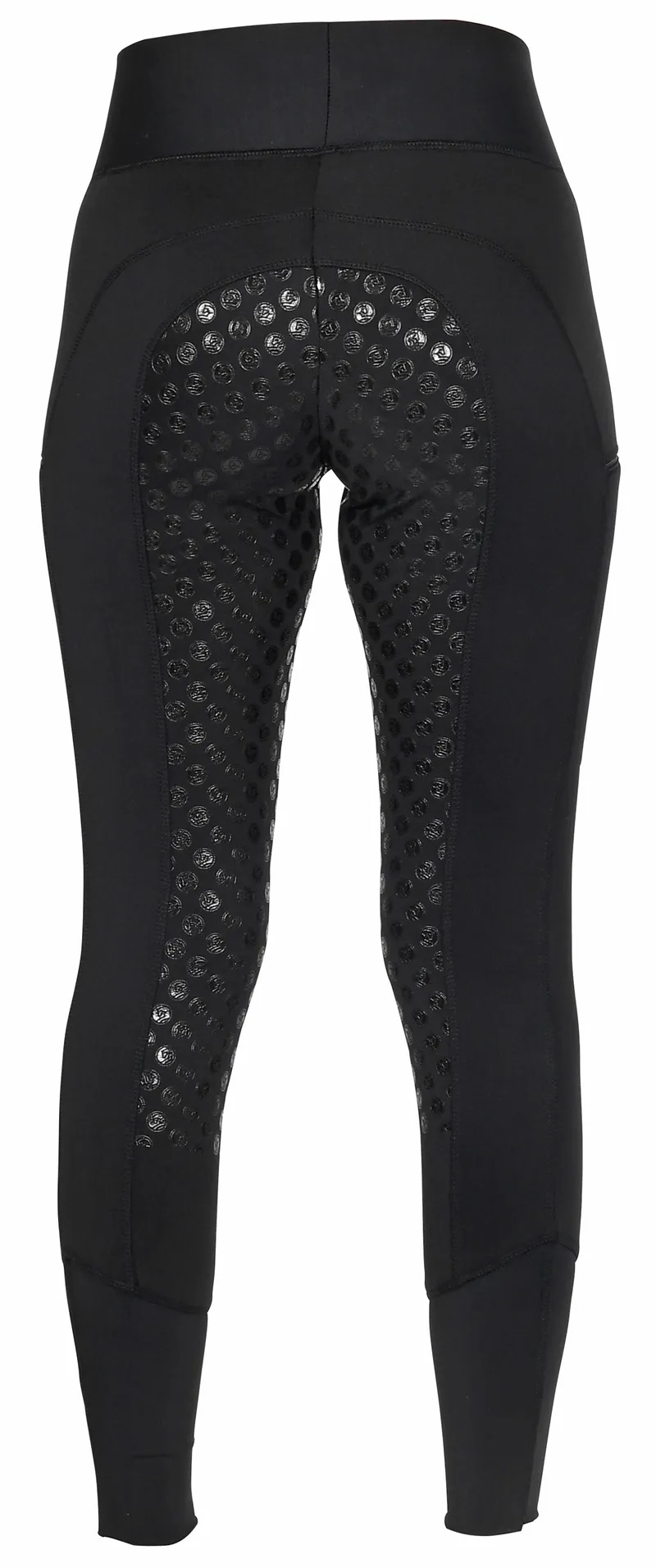 Ridetights Dame Fullseat Silikon Sort