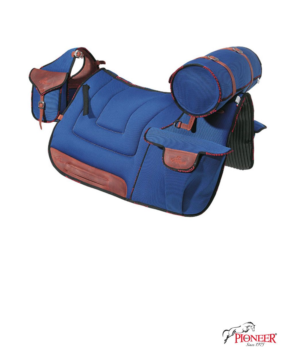 Pioneer® Trekker Saddle Pad (English/Western) - complete with bags - 4