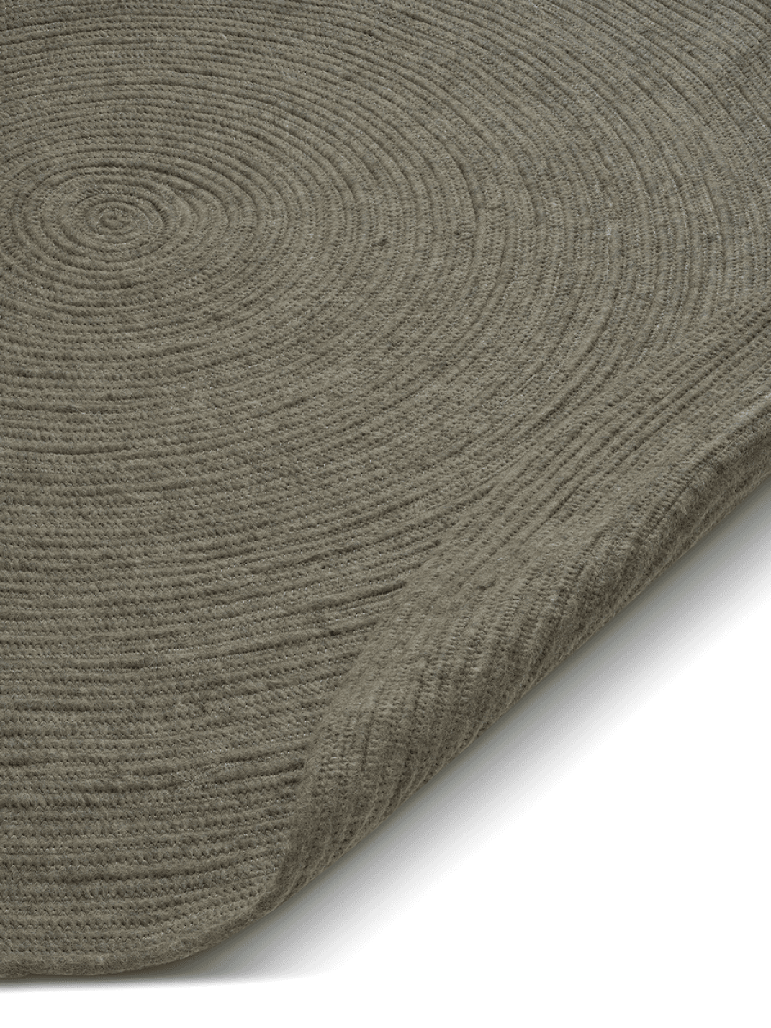Merino  Mörkgrön Rund 200cm - 3