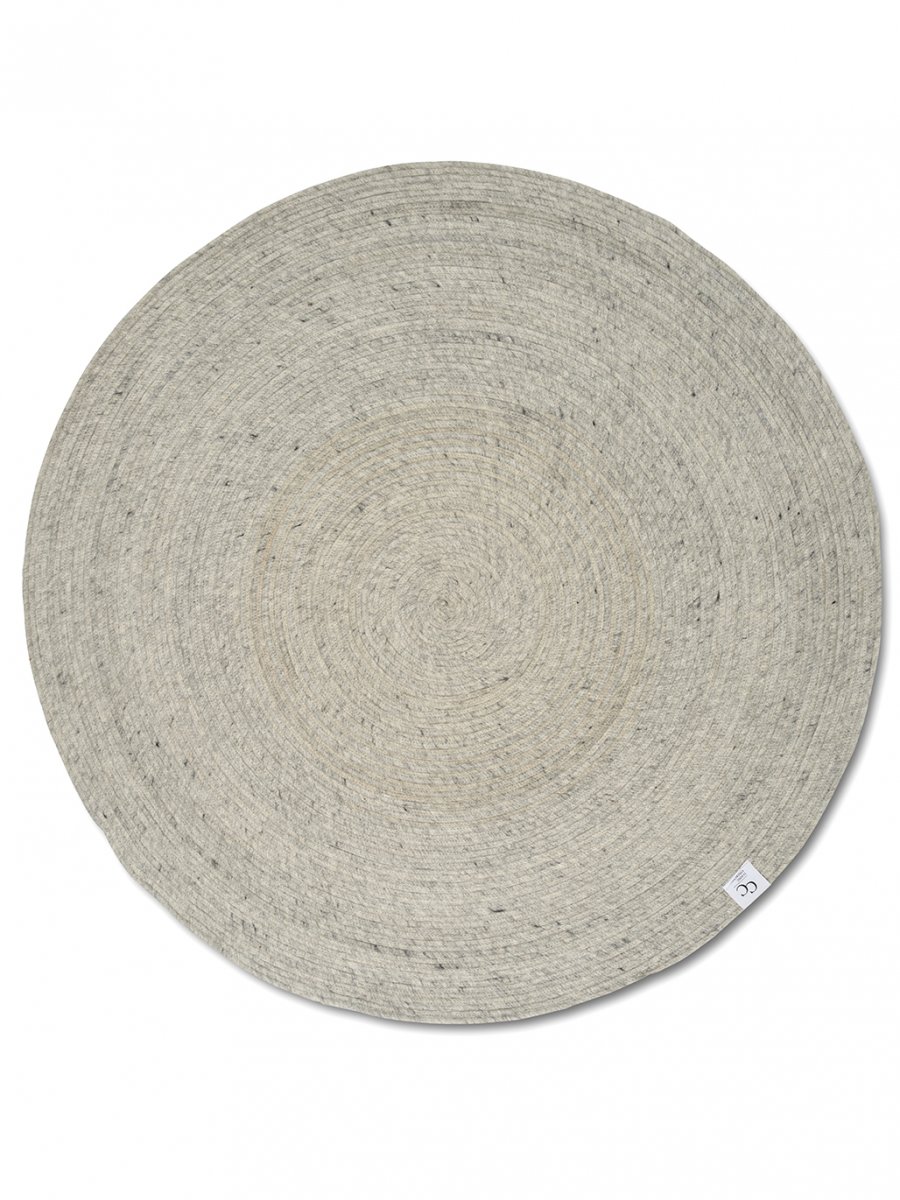 Merino Concrete Rund 200cm