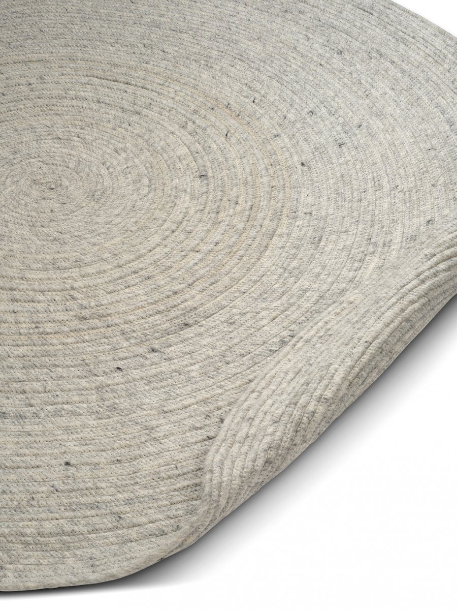 Merino Concrete Rund 160cm - 2