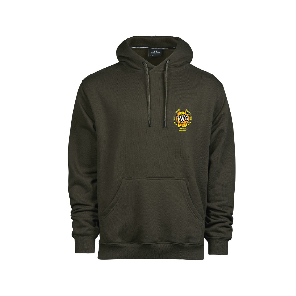 TWS Hoodie Olivgrön
