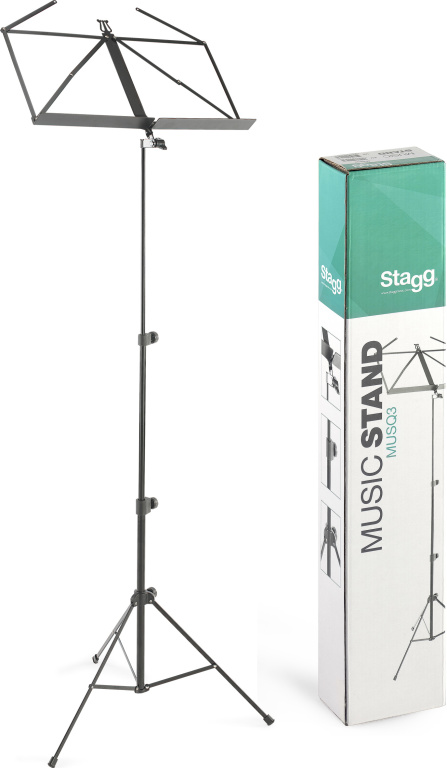 3 Sections Music Stand Sld Leg