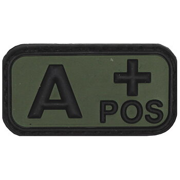 Patch PVC Blodgrupp, MFH