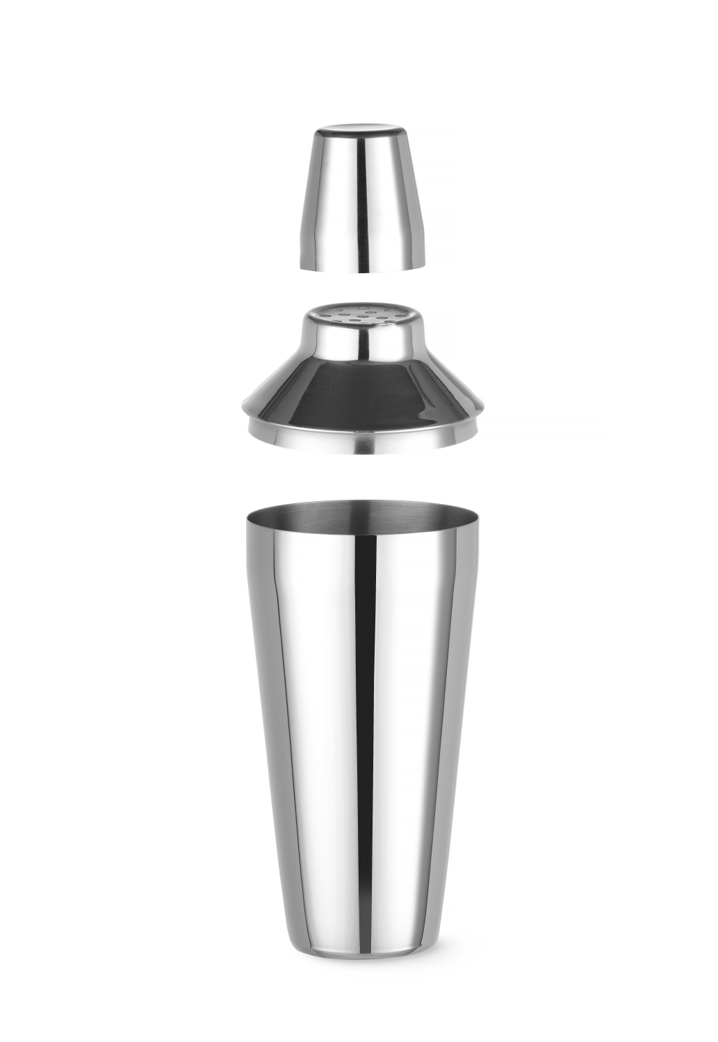 French Cocktail Shaker rostfri 0,75L - 2